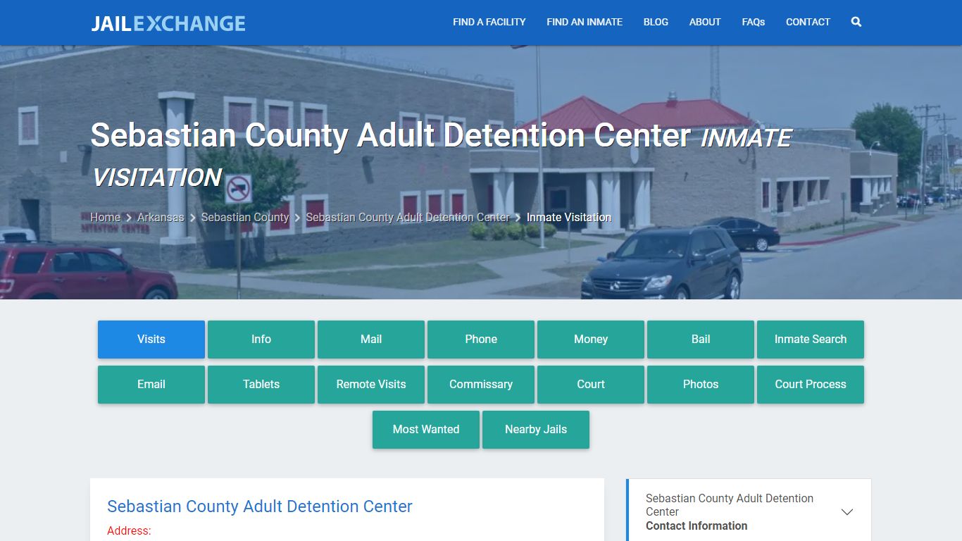 Sebastian County Adult Detention Center Inmate Visitation - Jail Exchange